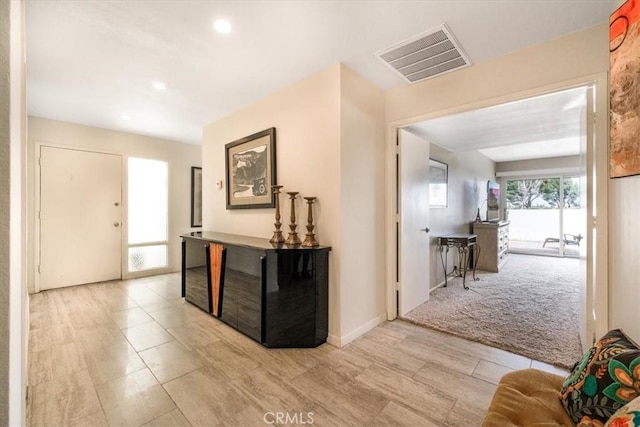 1692 Fairway Cir, Palm Springs, CA 92264 - entrance foyer with recessed lighting and visible vents