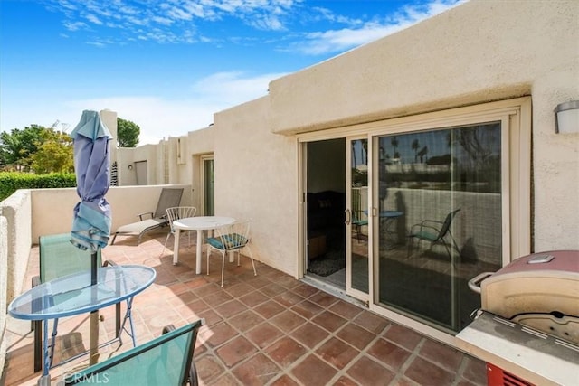 1692 Fairway Cir, Palm Springs, CA 92264 - view of patio / terrace with grilling area