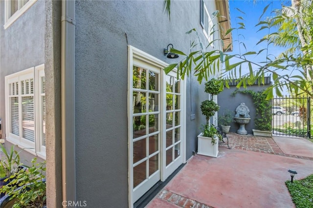 view of patio / terrace with fence