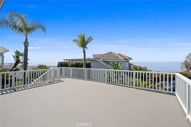 1803 La Cima, San Clemente, CA 92672 - view of patio featuring a water view