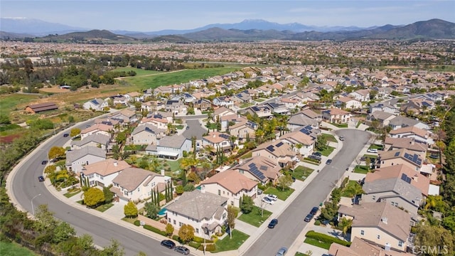 30088 Mauroux Ct, Murrieta, CA 92563 - bird's eye view with a residential view and a mountain view