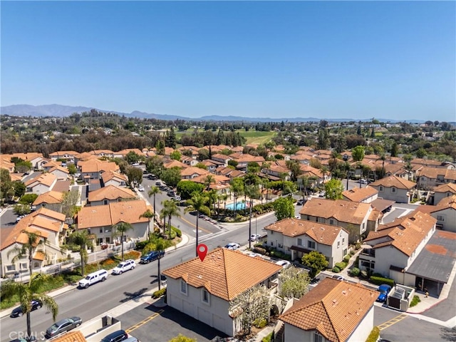 23325 La Crescenta Unit D, Mission Viejo, CA 92691 - aerial view of residential area with a mountain backdrop