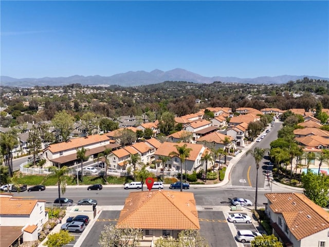 23325 La Crescenta Unit D, Mission Viejo, CA 92691 - aerial perspective of suburban area featuring a mountainous background