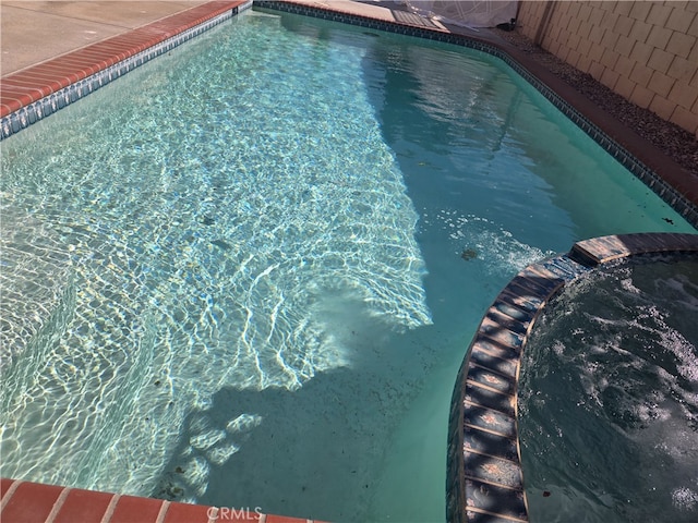 37623 Teal St, Palmdale, CA 93552 - view of pool with a pool with connected hot tub