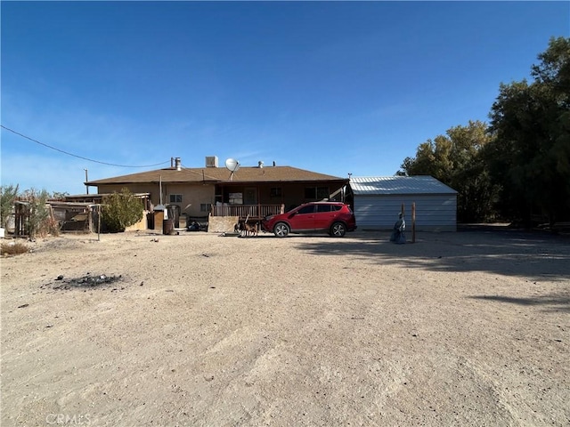 44531 Tioga St, Newberry Springs, CA 92365 - view of front facade featuring uncovered parking