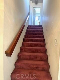 view of stairs