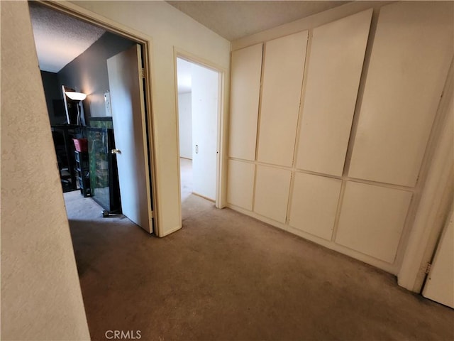 corridor with carpet