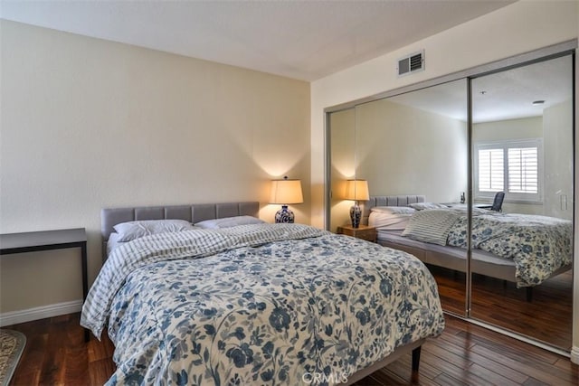 5 Arese Aisle, Irvine, CA 92606 - bedroom featuring a closet, hardwood / wood-style flooring, and baseboards