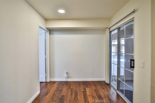 5 Arese Aisle, Irvine, CA 92606 - unfurnished room with dark wood-style floors and baseboards