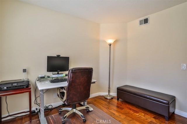 5 Arese Aisle, Irvine, CA 92606 - office area featuring wood finished floors and baseboards