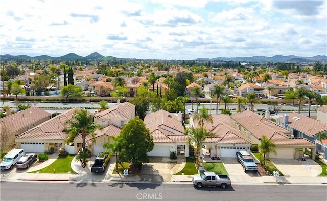28751 Broadstone Way, Menifee, CA 92584 - aerial perspective of suburban area with a mountain backdrop