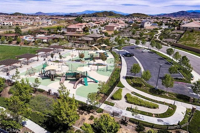 30580 Hawkscrest Rd, Murrieta, CA 92563 - birds eye view of property featuring a mountain view and a residential view