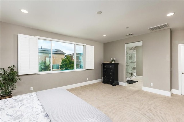 30580 Hawkscrest Rd, Murrieta, CA 92563 - unfurnished bedroom featuring visible vents, baseboards, and light colored carpet