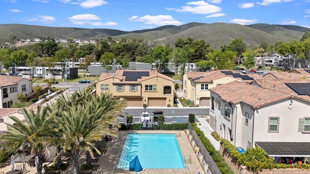 10861 Blake Way, San Diego, CA 92129 - community pool with a residential view and a mountain view