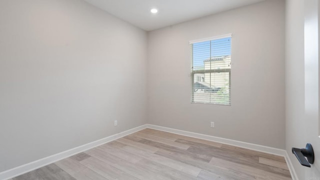 10861 Blake Way, San Diego, CA 92129 - spare room featuring light wood-style floors and recessed lighting