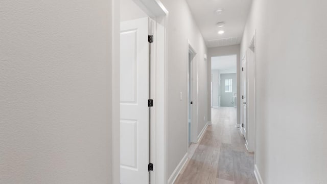 10861 Blake Way, San Diego, CA 92129 - corridor featuring light wood-style floors and recessed lighting