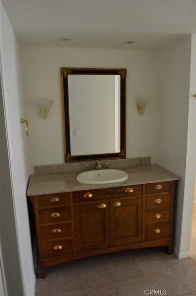 1111 S Coast Dr Unit 18, Costa Mesa, CA 92626 - bathroom featuring vanity and tile patterned floors