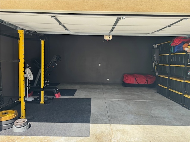 36631 Desert Tortoise Rd, Murrieta, CA 92563 - garage featuring a garage door opener