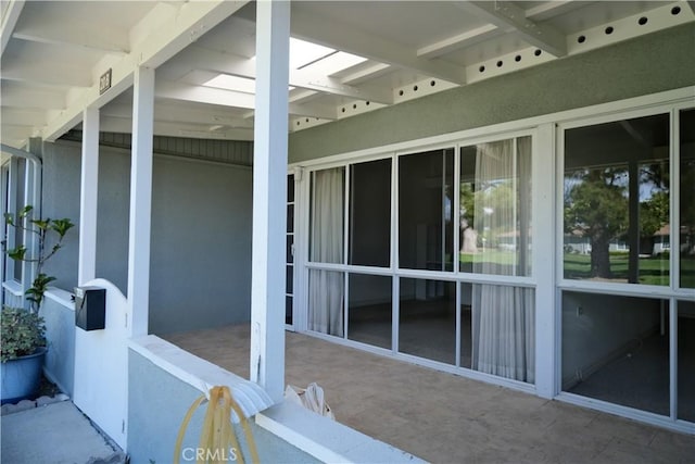 view of property exterior
