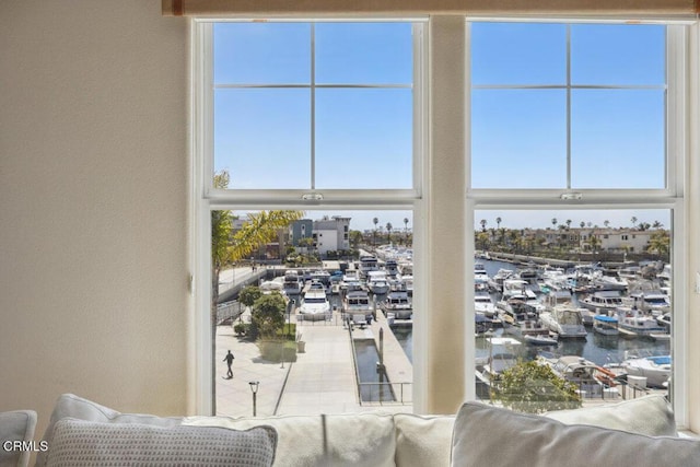 1551 Windshore Way, Oxnard, CA 93035 - water view with numerous boat docks