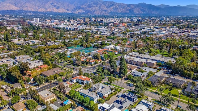 625 S Orange Grove Blvd Unit 3, Pasadena, CA 91105 - bird's eye view featuring a mountain view