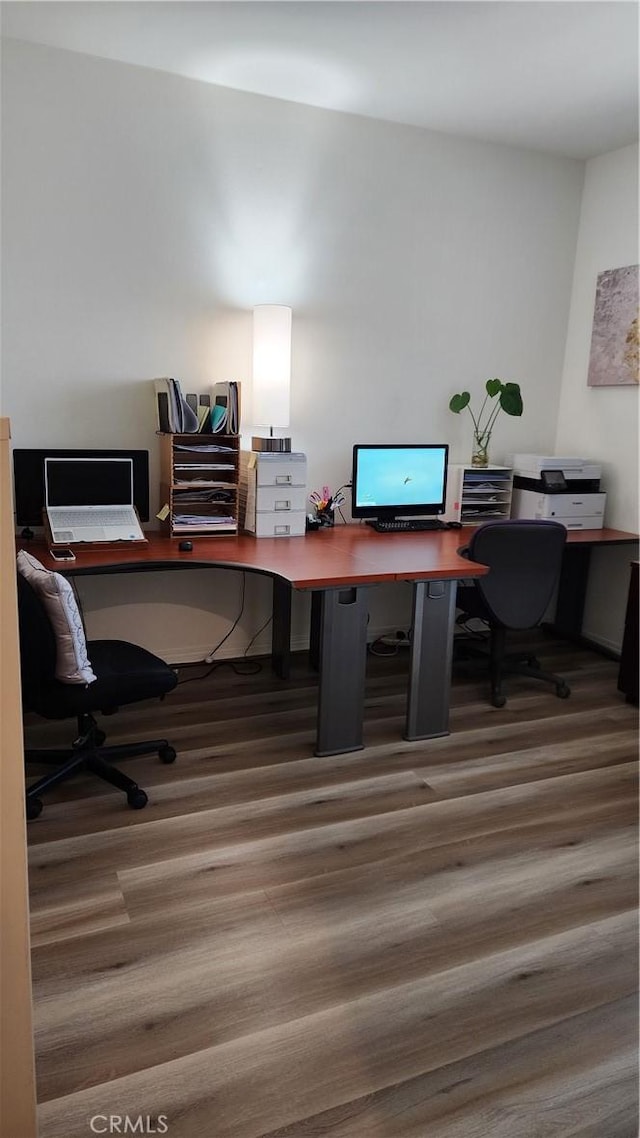 30874 Windy Ridge Way, Menifee, CA 92584 - office with wood finished floors