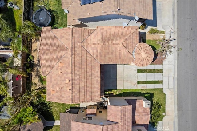drone / aerial view