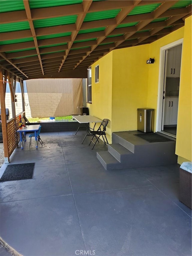 view of patio / terrace