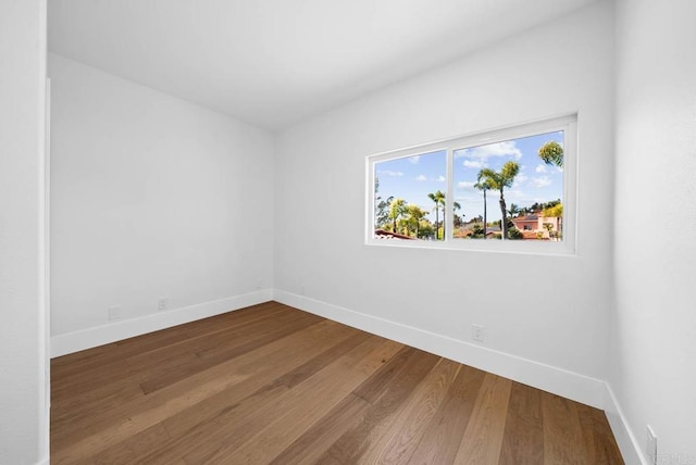 3792 Vista Pt, Bonita, CA 91902 - empty room featuring baseboards and wood finished floors
