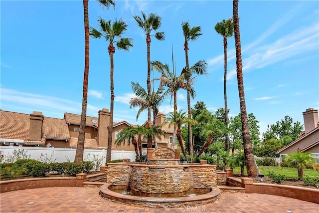1525 Elegante Ct, Corona, CA 92882 - view of patio / terrace featuring fence