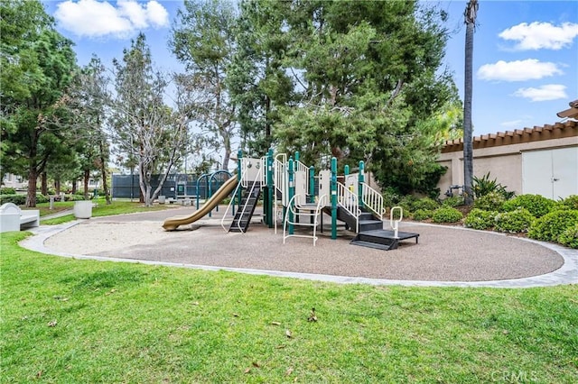 12475 Woodhall Way, Tustin, CA 92782 - community jungle gym featuring a lawn