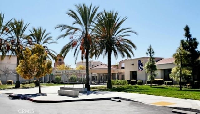 12475 Woodhall Way, Tustin, CA 92782 - view of home's community featuring a residential view and a lawn