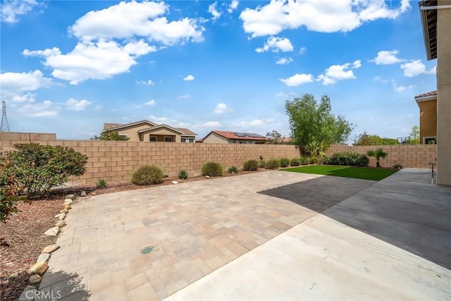 6014 Amora Dr, Chino Hills, CA 91709 - view of patio with a fenced backyard