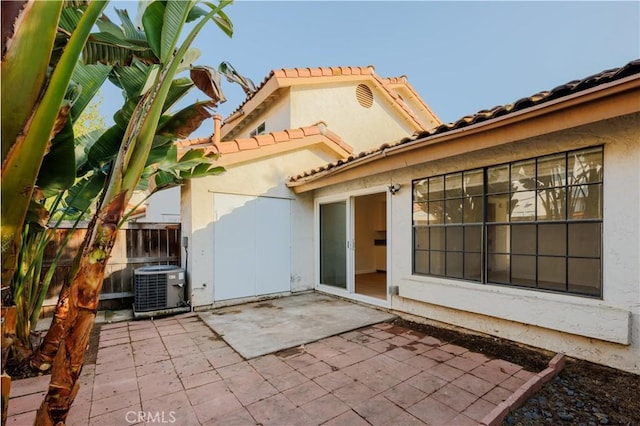 1651 S Juniper Unit 217, Escondido, CA 92025 - view of patio with central AC