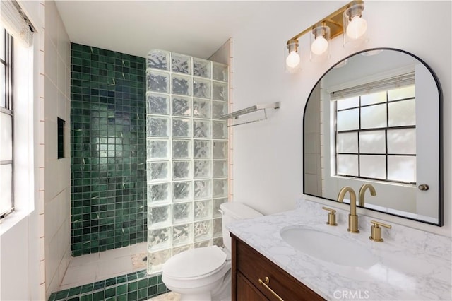 1651 S Juniper Unit 217, Escondido, CA 92025 - full bath featuring vanity, walk in shower, and toilet