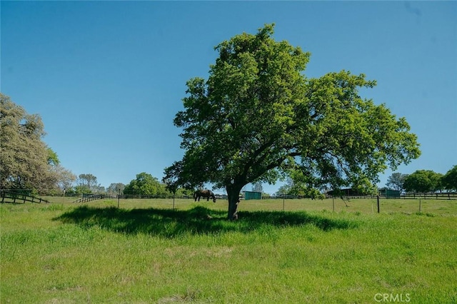 14134 Serpentine Farm Ln, Grass Valley, CA 95949 - view of yard featuring a rural view and fence