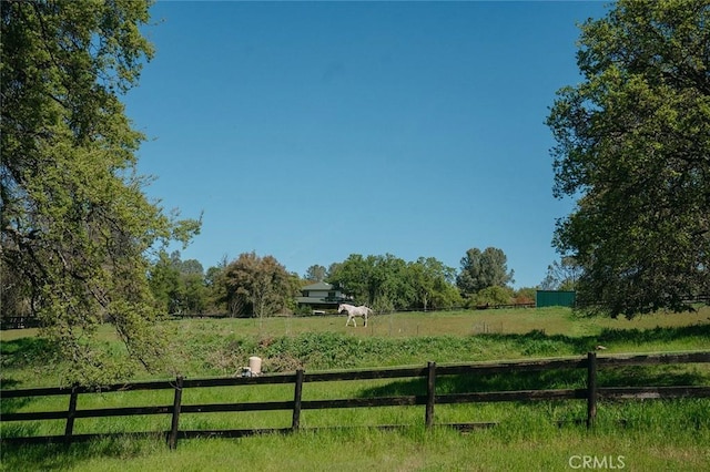 14134 Serpentine Farm Ln, Grass Valley, CA 95949 - view of yard featuring a rural view and fence