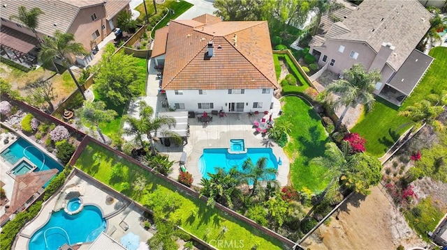 bird's eye view