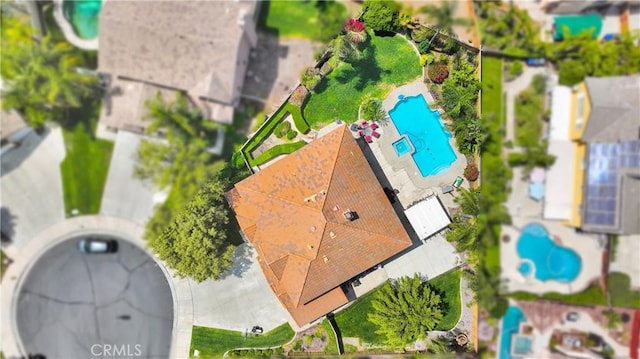 drone / aerial view