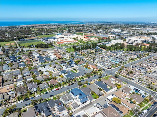 birds eye view of property featuring a residential view