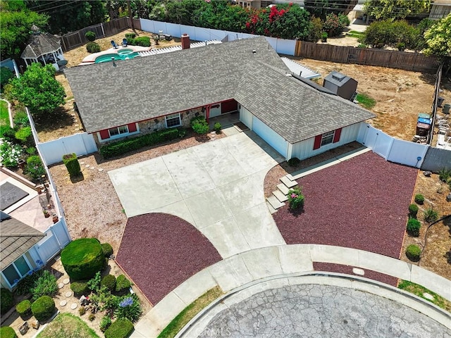 2842 Pietro Dr, Hacienda Heights, CA 91745 - view from above of property