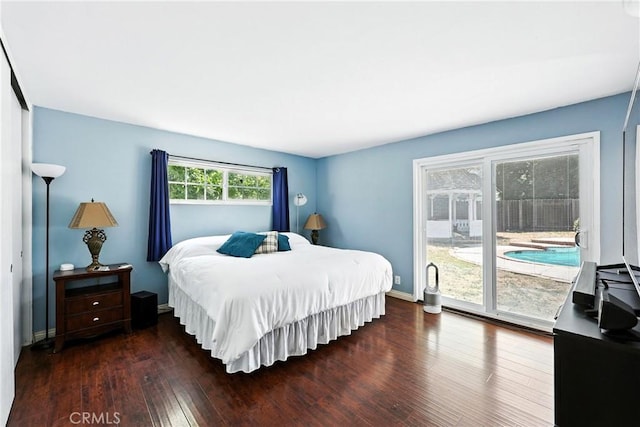 2842 Pietro Dr, Hacienda Heights, CA 91745 - bedroom with access to exterior and wood finished floors