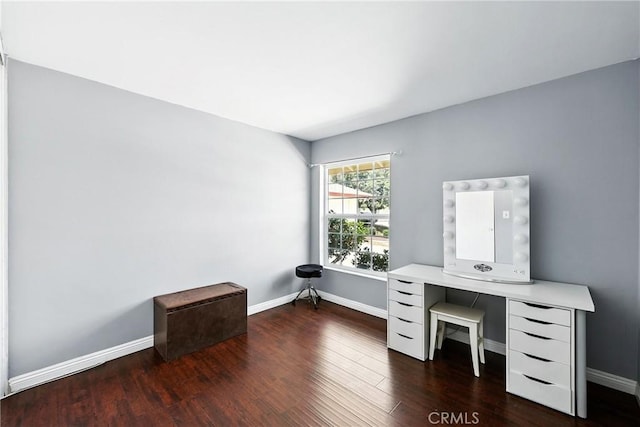 2842 Pietro Dr, Hacienda Heights, CA 91745 - unfurnished office with wood finished floors and baseboards
