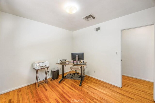 30993 Palo Alto Dr, Redlands, CA 92373 - office space with light wood finished floors and baseboards