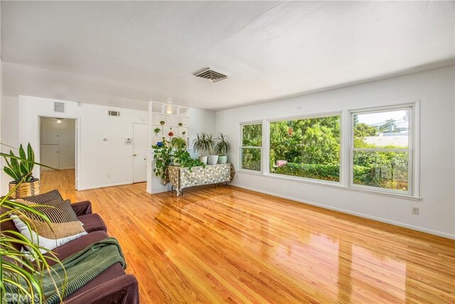 30993 Palo Alto Dr, Redlands, CA 92373 - living area with baseboards and light wood finished floors