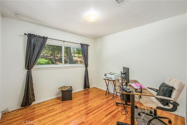30993 Palo Alto Dr, Redlands, CA 92373 - office space with light wood-style floors and baseboards