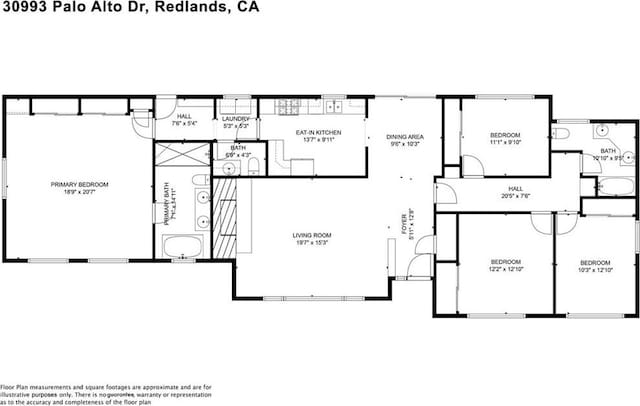 30993 Palo Alto Dr, Redlands, CA 92373 - property floor plan