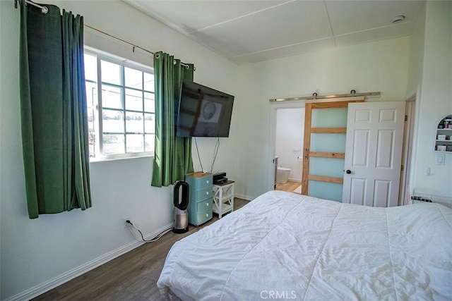 968 Calle Fresa, Nipomo, CA 93444 - bedroom with wood finished floors, baseboards, and ensuite bathroom