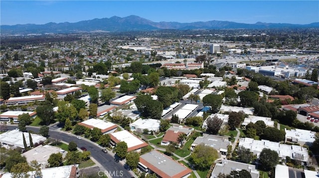 2189 Via Mariposa # C, Laguna Woods, CA 92637 - aerial perspective of suburban area featuring mountains