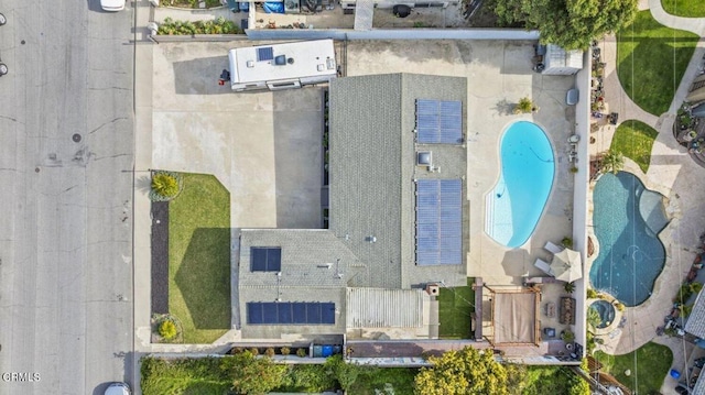drone / aerial view